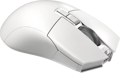 Maus gaming pa tela Darmoshark N3, 26000 DPI, Bluetooth 2.4G USB-C, i bardhë