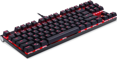 Гејминг тастатура Motospeed CK101, механичка OUTEMU Red, RGB осветлување, црна