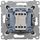 Ndërprerës njëpolësh Kontakt-Simon Simon 54 DW1.01/49, 10AX 250V, quick-connect, i zi matt