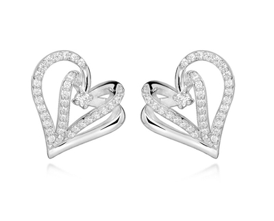 Vathë për femra Silver Cat Love & Infinity SC604, të argjendtë