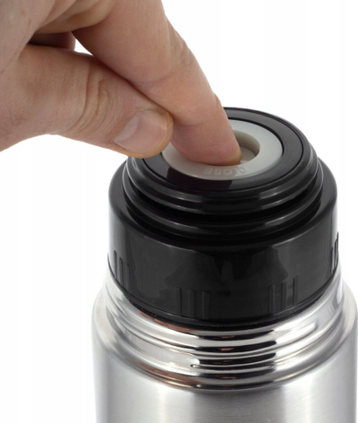 Termos Ofenbach 1.0L, çelik inox, izolim me vakum, argjendtë