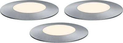 Ndriçues oborri Paulmann IP65 3000K 3x2.5W, 24V, 55mm (PL93949)