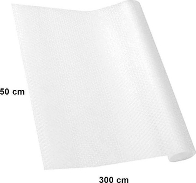 Tapet mbrojtës për dollapë AG677C, plastik, 300 x 50 cm, transparent