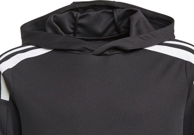 Дуксер со капуљача Adidas Squadra 21 Youth Jr GK9544, за деца, црн