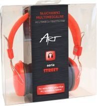 Kufje Art AP-60MA me mikrofon për kompjutër, të zeza