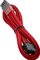 Kabllo e brendshme energjie Cablemod CM-PCAB-8PCI-N45KR-3PC-R, zgjatues 8 pin PCIe, 0.45m, e zezë