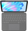 Tastierë me mbrojtëse Logitech Combo Touch për iPad Air, me touchpad, me ndriçim, gri Oxford