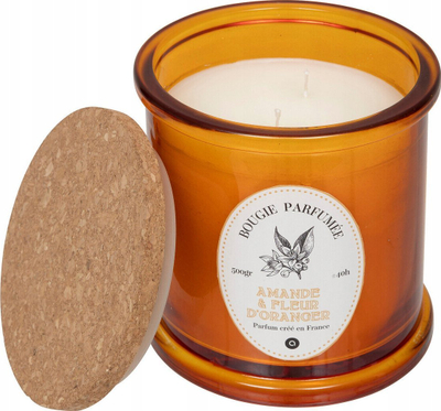 Qiri aromatik Atmosphera Hapo, 500 g, kavanoz xhami me kapak si bajame, ngjyrë amber