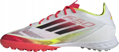 Këpucë futbolli Adidas F50 Pro TF M IE1220, bar sintetik, për meshkuj, të bardha