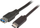Adapter USB EFB USB 3.2, Type C në USB A, 0.2m, i zi