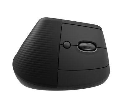 Maus Logitech Lift Vertikal Ergonomik për punë, wireless, 4000 DPI, grafit