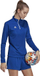 Bluzë sportive për goca Adidas Entrada 22 Top Training HG6284, AEROREADY, me jakë të ngritur, blu
