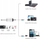 Mikrofon wireless UHF K8, sistem dore, marrës i vogël portativ 6.35mm, rreze 50m, ngjyrë e zezë