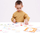 Set edukativ CzuCzu Academy Numbers, puzzle dhe ngjyrosje, mosha 3+