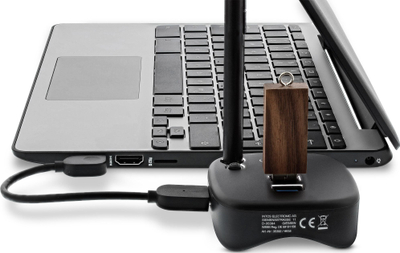 Docking station InLine 35392, USB 3.0, Gigabit Ethernet, gri alumini