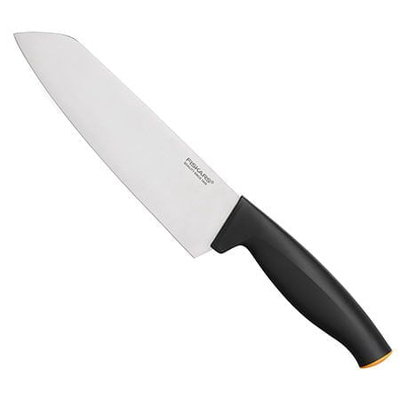 Thikë Fiskars, 17 cm, zezë/ argjendtë