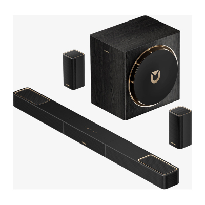 Soundbar Ultimea Skywave X50, me nën-boks, pa tela, i zi