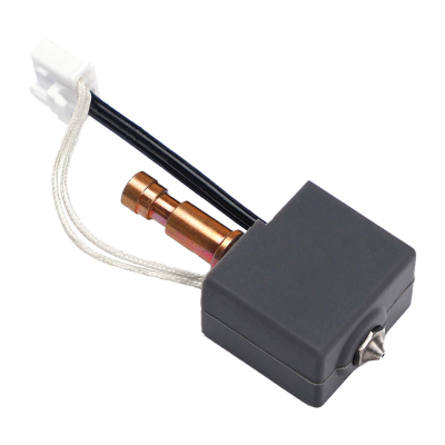 Hotend printeri 3D Anycubic Kobra S1, gryka 0.8 mm, çelik i fortësuar, gri