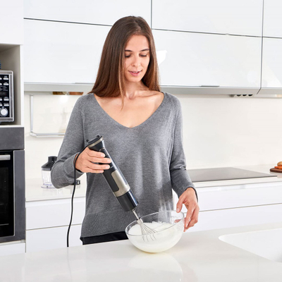 Blender dore Black+Decker BXHBA1500E, 1500W, inox, i argjendtë