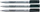 Staedtler Lumocolor Непостојан Фино Пенкало, 0.6 мм, Пакет од 4