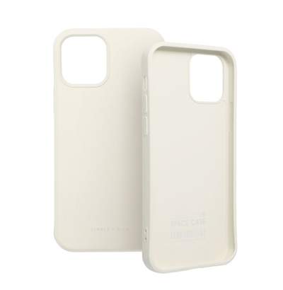 Kapak telefoni Futera Roar Space për iPhone 15 Pro, TPU i butë, krem