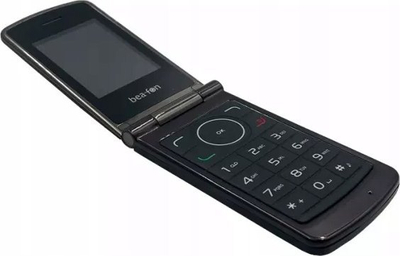 Telefon me kapak Beafon C245 Classic, Mini SIM, 2G GSM, ngjyrë gold