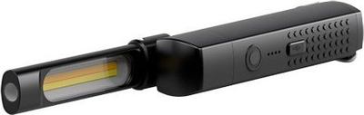 Elektrik dore Ledlenser W7R Work UV, dritë UV 365 nm, bateri Li-ion e rikarikueshme, i zi
