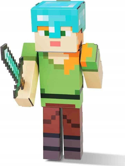 Figurinë kartoni Minecraft Build Alex MC85804, 24cm