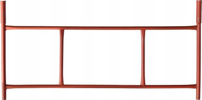 Работна скела WARSAW TYPE, 168 cm, метална, сива