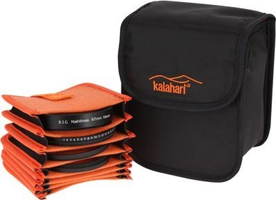 Çantë për aksesorë fotografie Kalahari SWAVE S-70, 13 x 9 x 7 cm, 170 g, e zezë