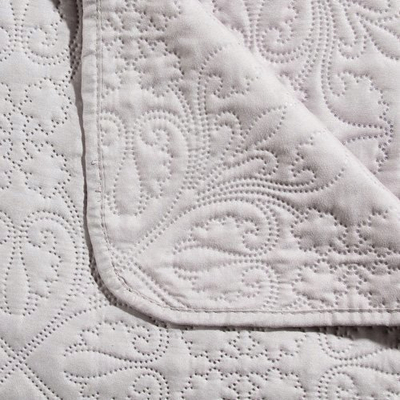 Set mbulesë krevati Atmosphera, 260x240 cm, me qepje quilted, bezhë