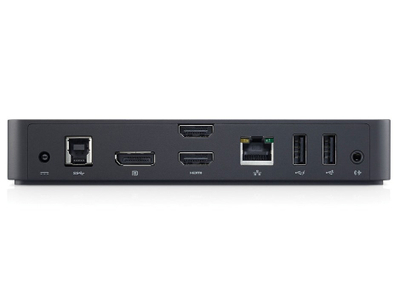 Stacion dokimi Dell USB 3.0 Ultra HD/4K D3100, e zezë
