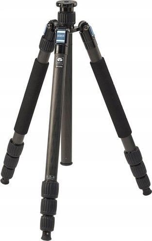 Tripod fotografik Sirui W-2204, karbon fiber, mban deri 18 kg, i zi