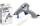 Pistoletë silikoni Dremel Glue Gun 910, 80W, me nxehtësi të lartë