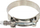 Kapëse TurboWorks T-Clamp 79-87mm, inox, argjendi
