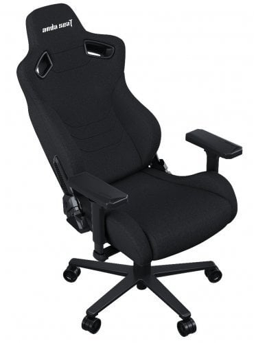 Karrige lojërash Anda Seat Kaiser 2 Frontier XL, tekstil, deri 150kg, e zezë