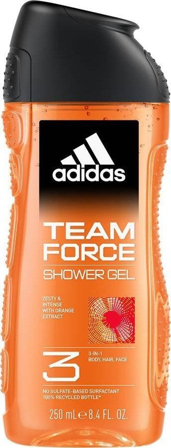 Xhel dushi Adidas Team Force 3 në 1, 250ml