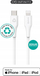Kабел Lightning eSTUFF ES602170, USB C во Lightning, 1 m, бел