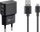 Karikues USB Wentronic Goobay Dual, 12W, 2.4A, me kabllo Micro USB, i zi