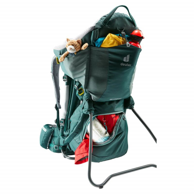 Çantë-shalë për fëmijë Deuter Kid Comfort, sistem Aircontact, model Forest, jeshile