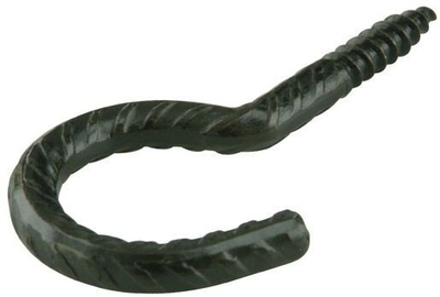 Grepa të lakuar me filetë SUKI, 60x5.2x20x14 mm, set 4 copë, të zinj