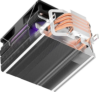 Ftohës CPU Aigo ICE 400, ventilator 120 mm, RGB, i zi