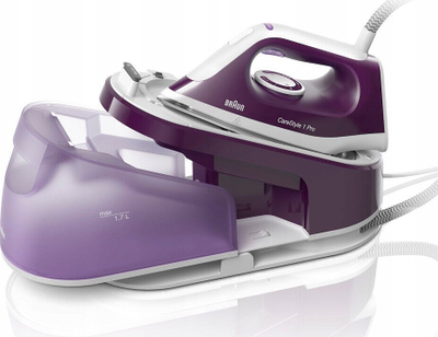 Пегла со котел Braun CareStyle 1 Pro IS 1514, 1.7L, 2400W, виолетова