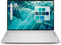 Laptop Dell 14 Premium DA14250, 14.5" 2K, Intel Core Ultra 7, 16GB RAM, 512GB SSD, platin