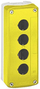 Kuti komandimi Schneider Electric Harmony XALK, 4 vrima, 22 mm, e verdhë