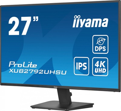 Monitor Iiyama ProLite XU2792UHSU-B6, 27", 4K UHD, i zi