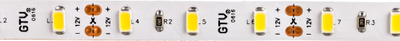 Shirit LED GTV 5630, 12V 80W, 5m, dritë e ngrohtë