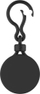 Aksesor PopSockets PopChain Black, mbajtës për PopSocket, i zi