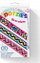 Set kreativ byzylykësh Diamond Dotz Evening Glow Bracelets, 3 copë, me gurëza dekorativë, shumëngjyrësh
