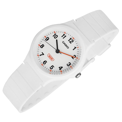 Orë dore Casio LQ-24B-7B, analoge, quartz, e bardhë
